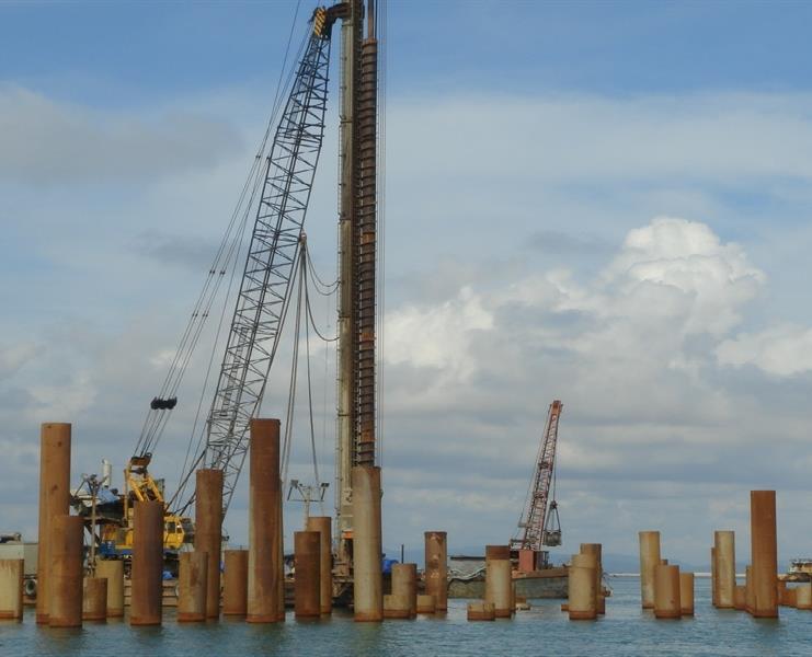 INSTALLATION & DISMANTLING SUPPORTING FOR UNDERWATER CONSTRUCTION